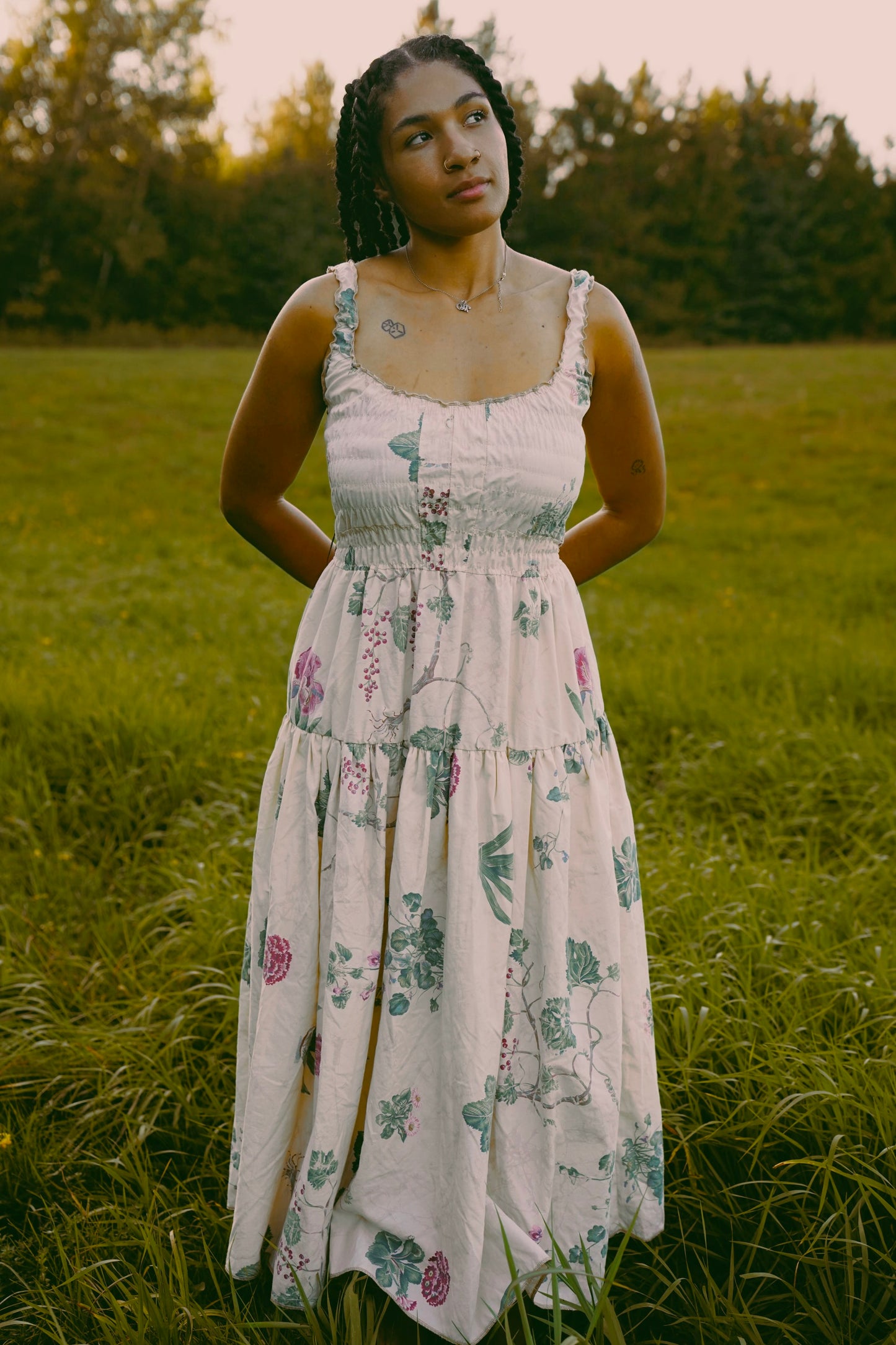 Grape Orchard Dress (S-M)