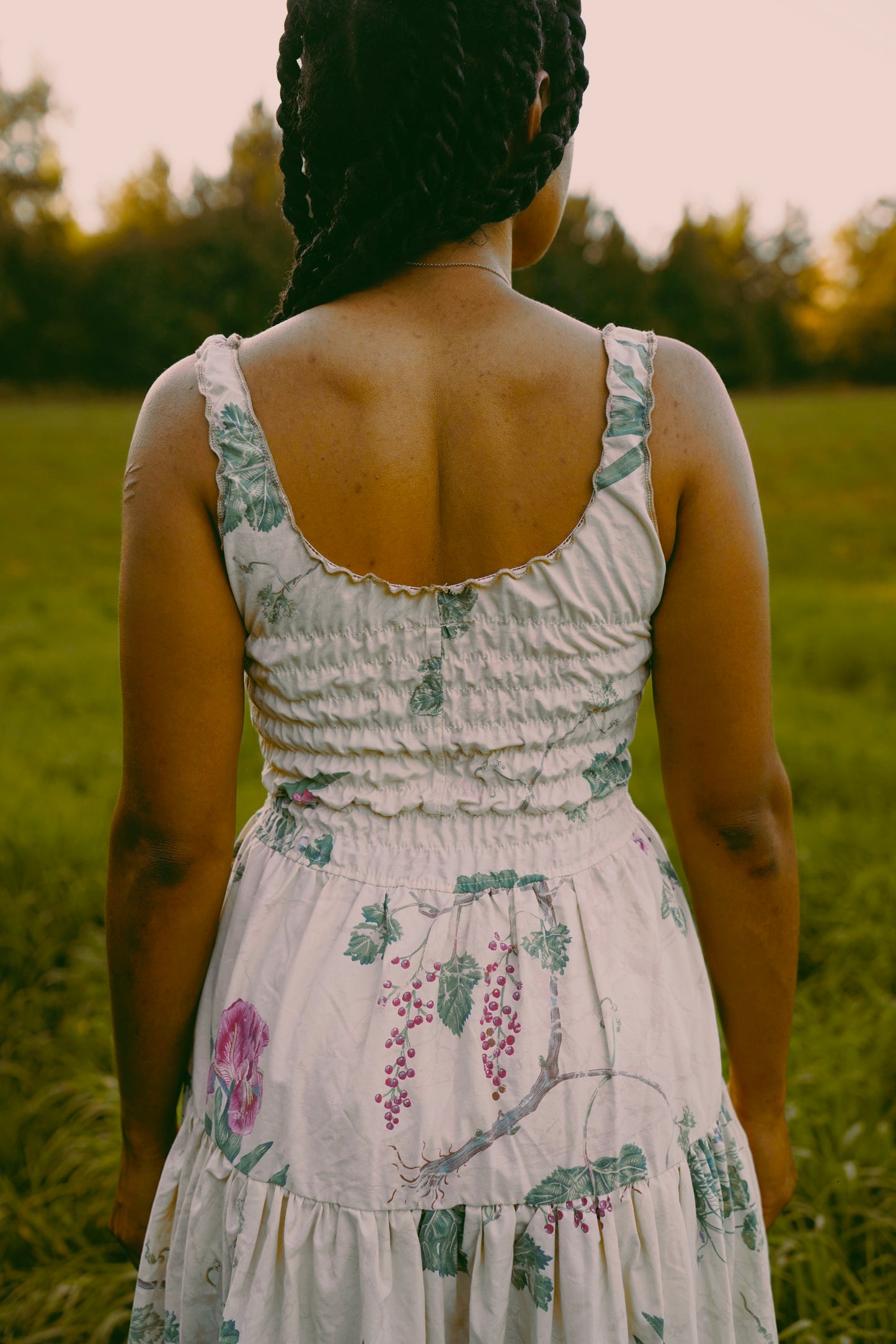 Grape Orchard Dress (S-M)