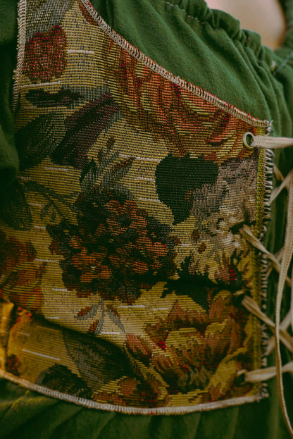 Floral Upholstery Bodice (M-L)