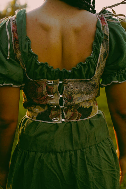 Floral Upholstery Bodice (M-L)