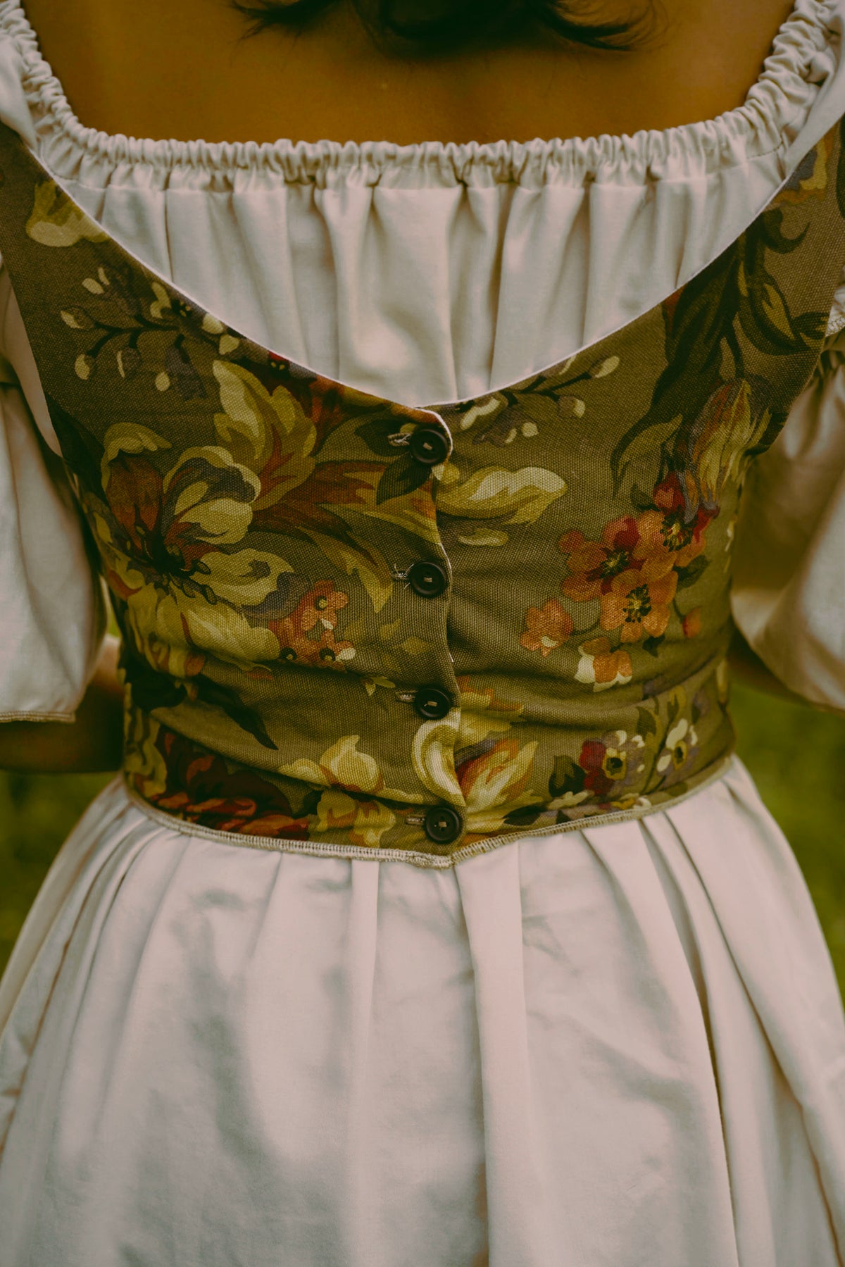 Floral Painter Bodice (M-L)