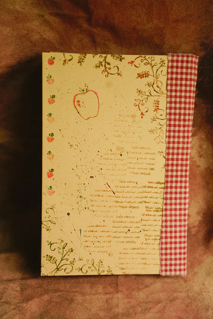 Whimsical Strawberry Journal