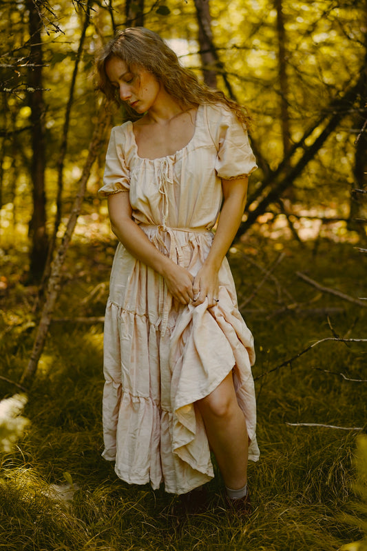 Peachy String Tie Dress (S-L)
