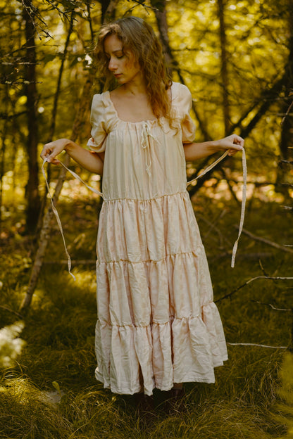 Peachy String Tie Dress (S-L)