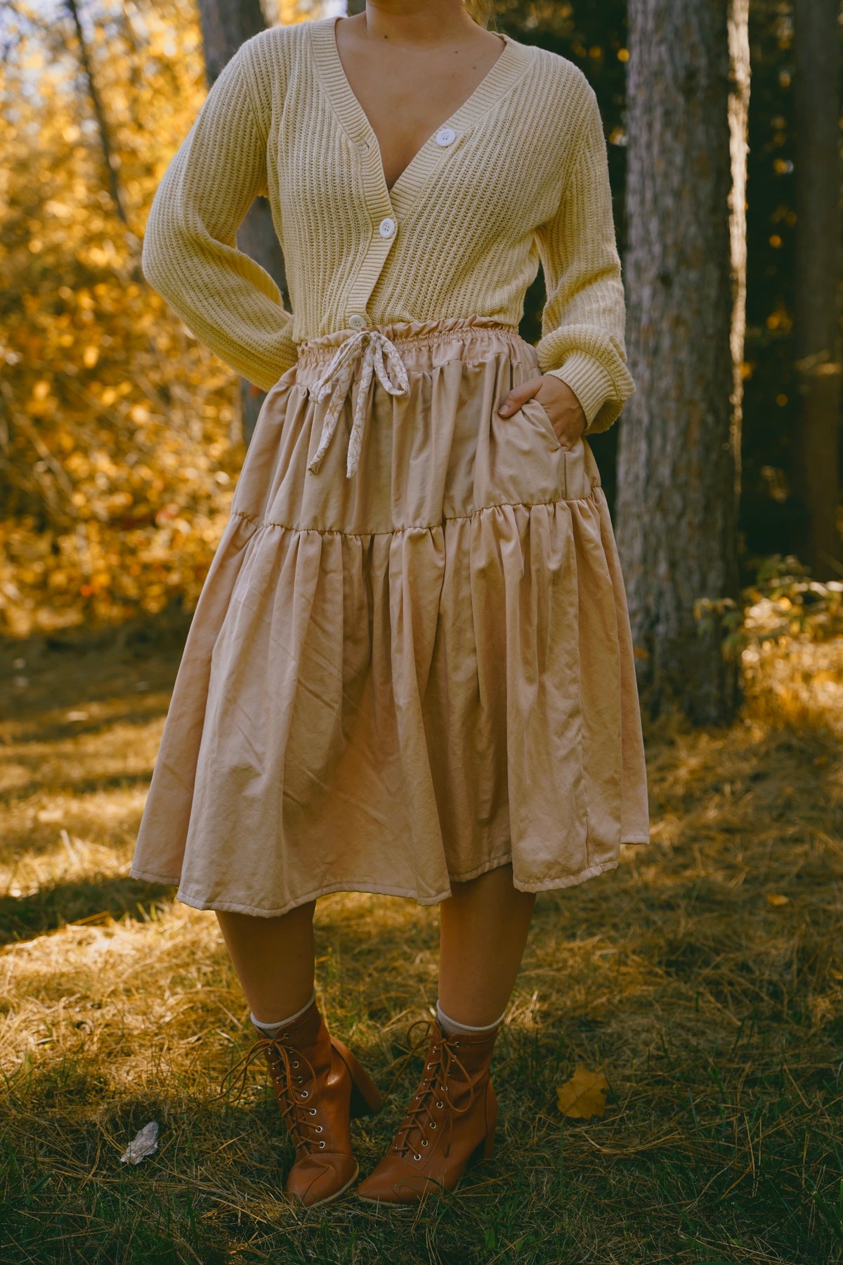 Shorter Morning Warmth Skirt (S-XL)