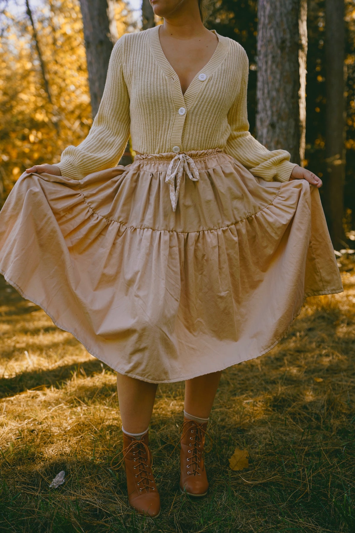 Shorter Morning Warmth Skirt (S-XL)