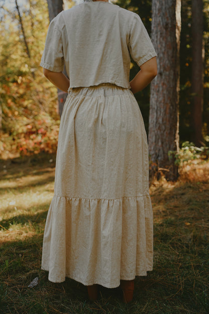 The Faded Flowers Skirt (S-XL)