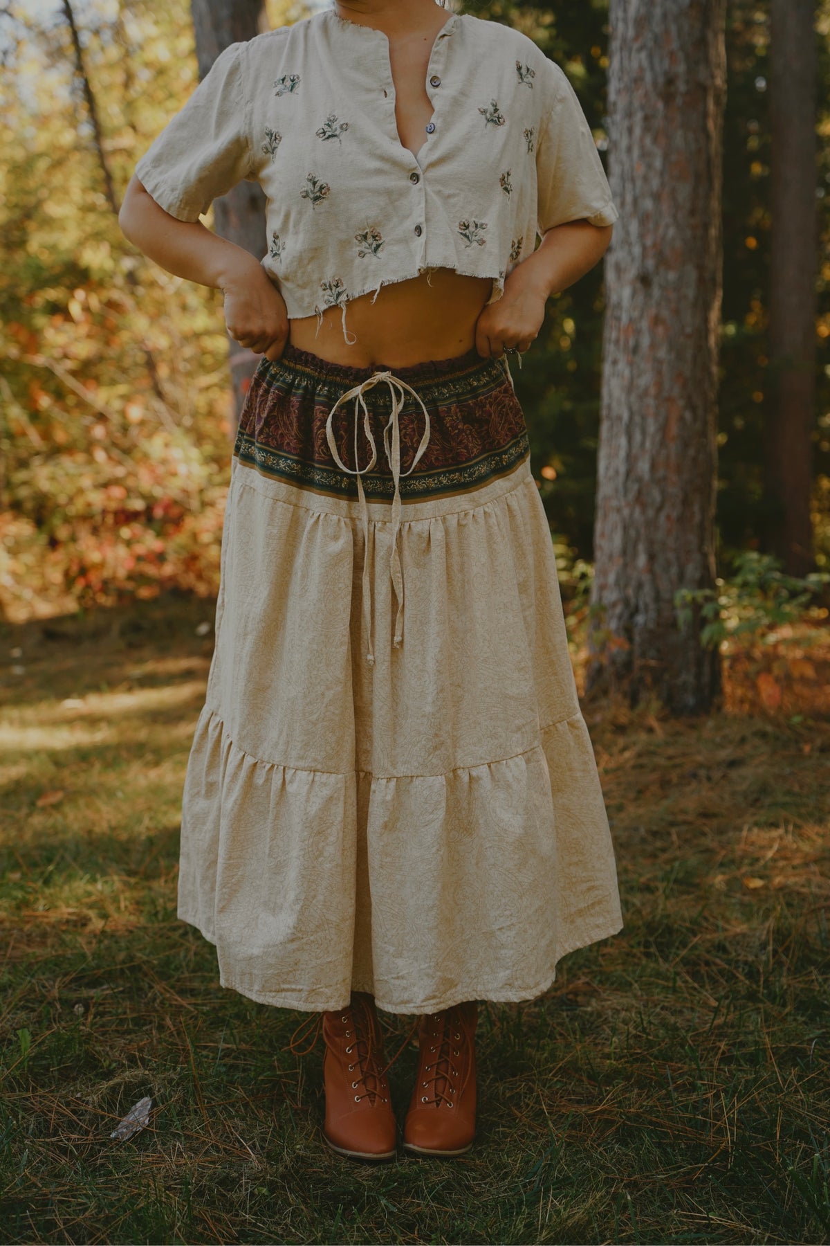 Country Cottage Skirt (S-XL)