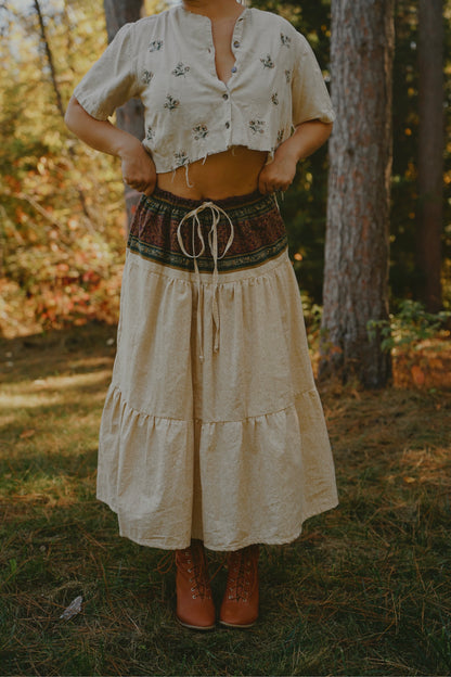 Country Cottage Skirt (S-XL)