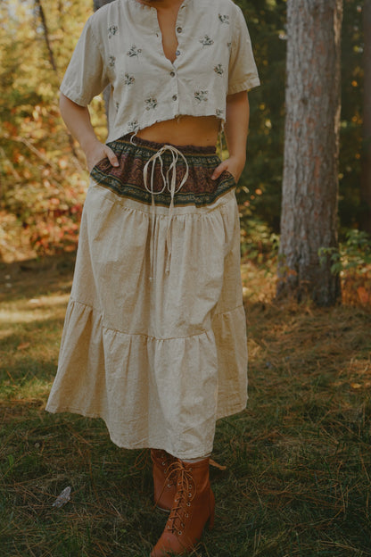 Country Cottage Skirt (S-XL)