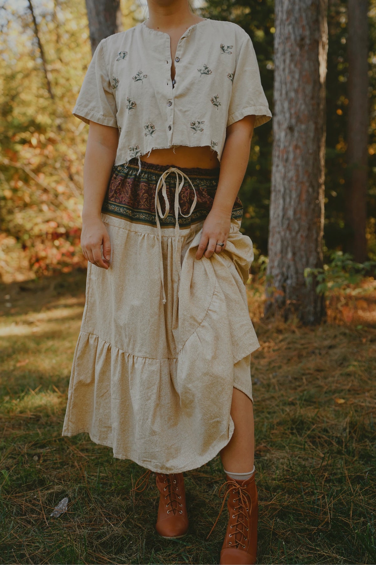 Country Cottage Skirt (S-XL)
