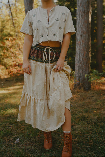 Country Cottage Skirt (S-XL)
