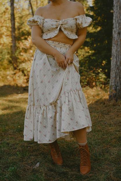 Cutesy Floral Two-Piece (S-M)