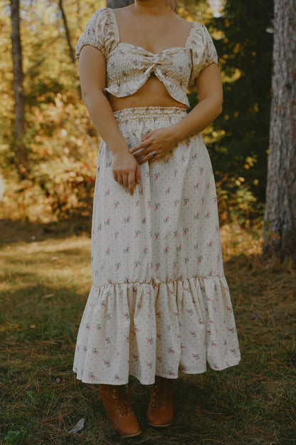 Cutesy Floral Two-Piece (S-M)