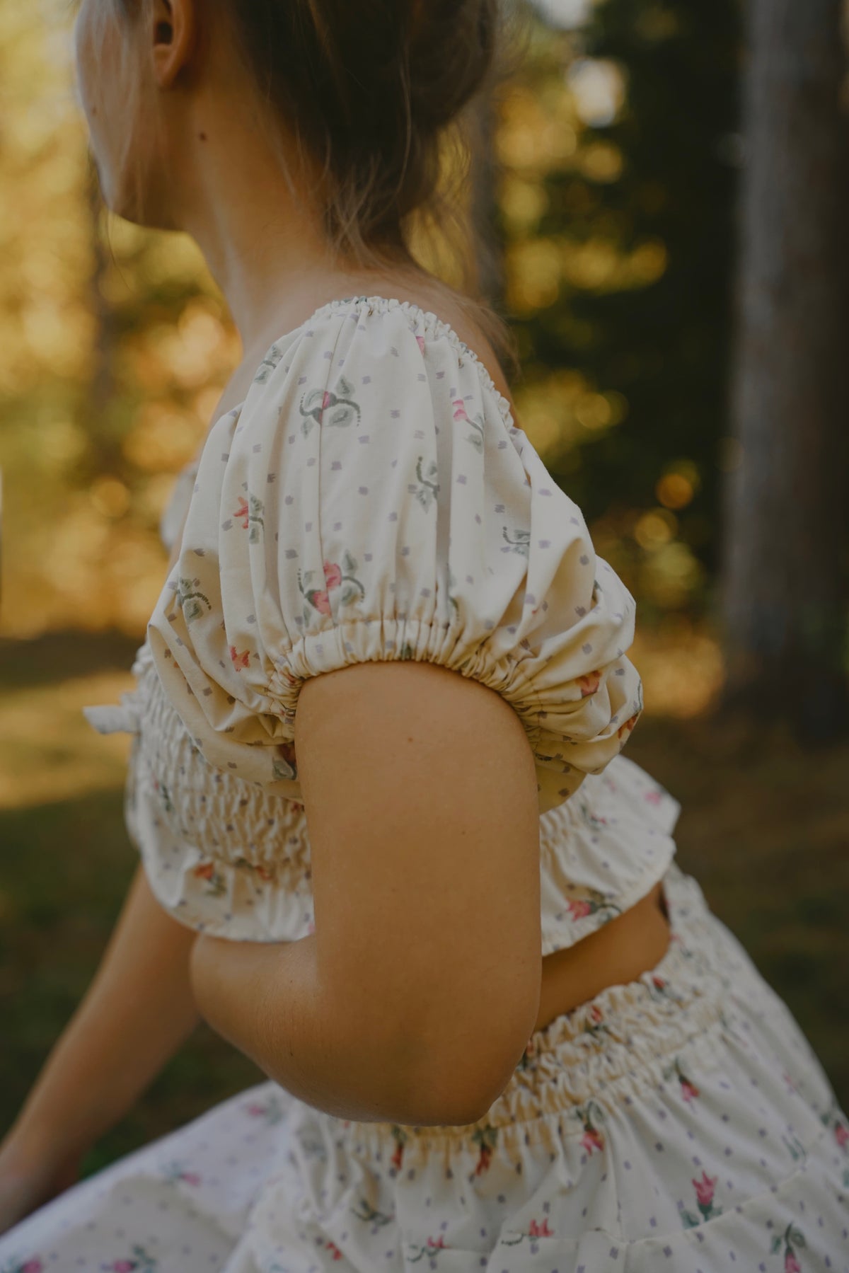 Cutesy Floral Two-Piece (S-M)