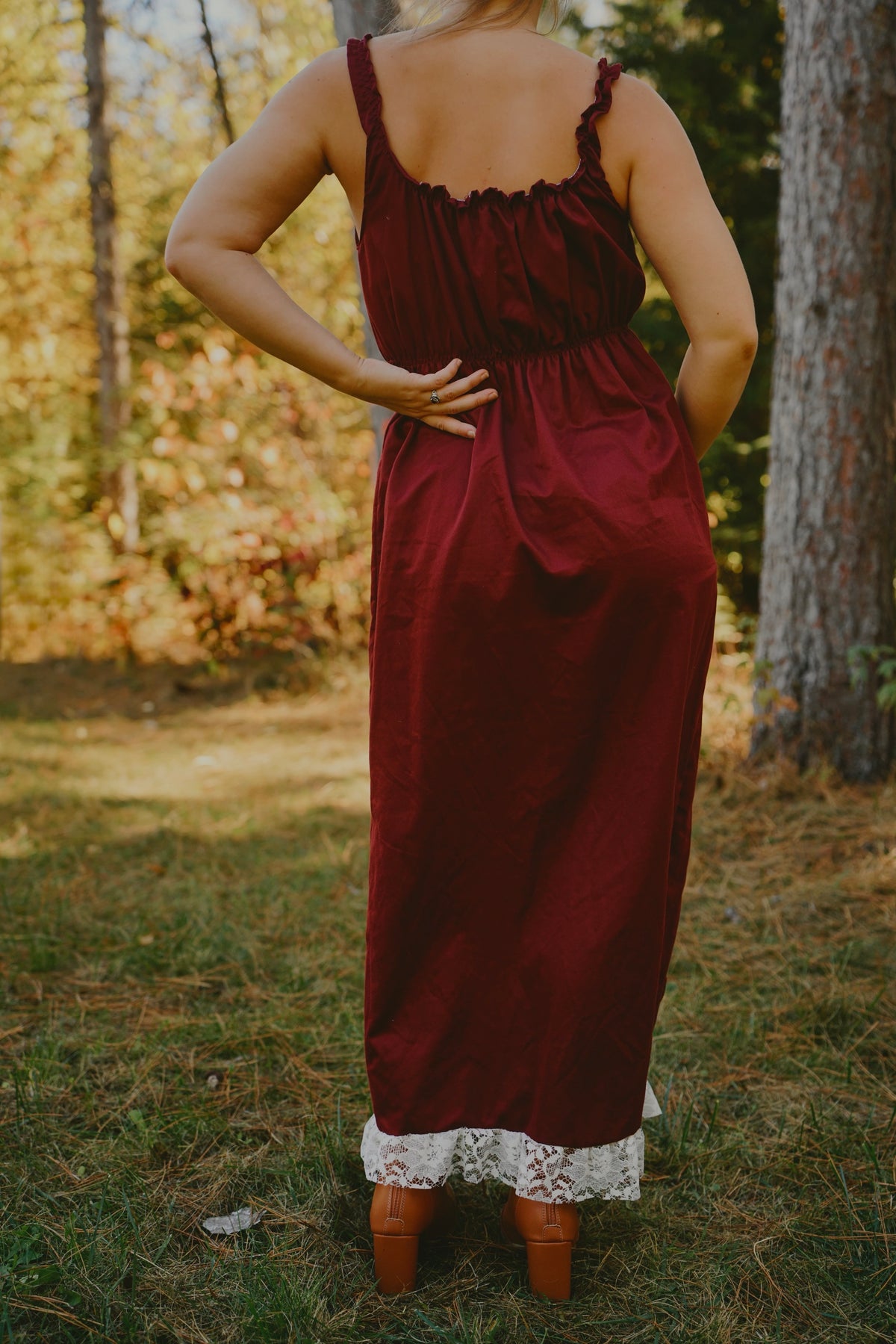 Slim Slit Dress (S-L)