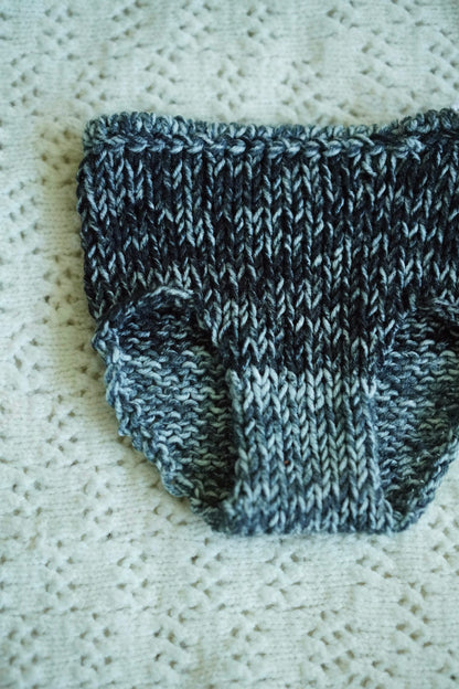Little Wolf Knit Baby Diaper Cover