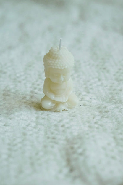 Beeswax Buddha Candle