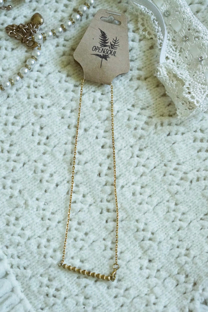 Bead Pole Necklace