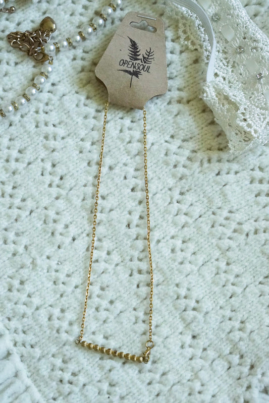 Bead Pole Necklace