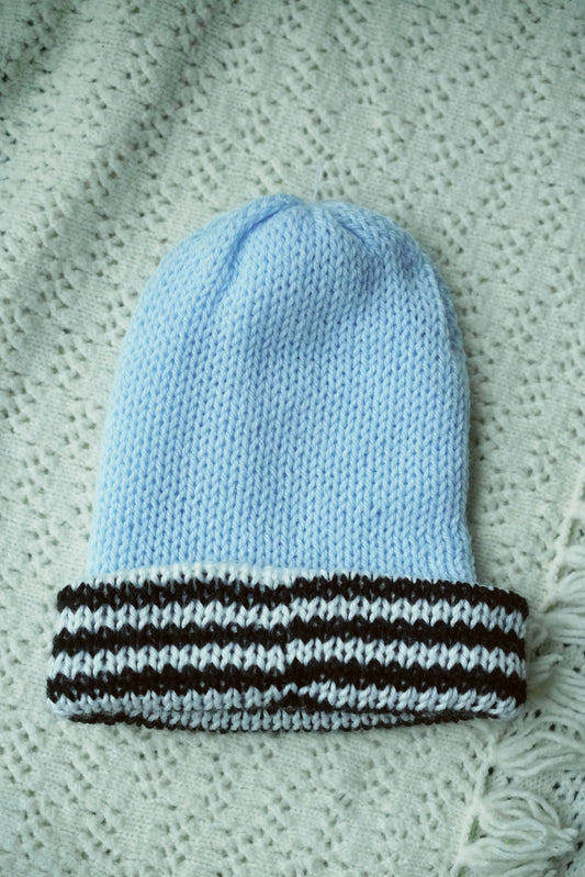 Striped Cuff Beanie