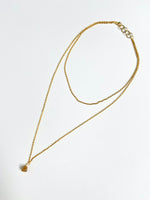 Load image into Gallery viewer, Long Double Chain Stone (Necklace)
