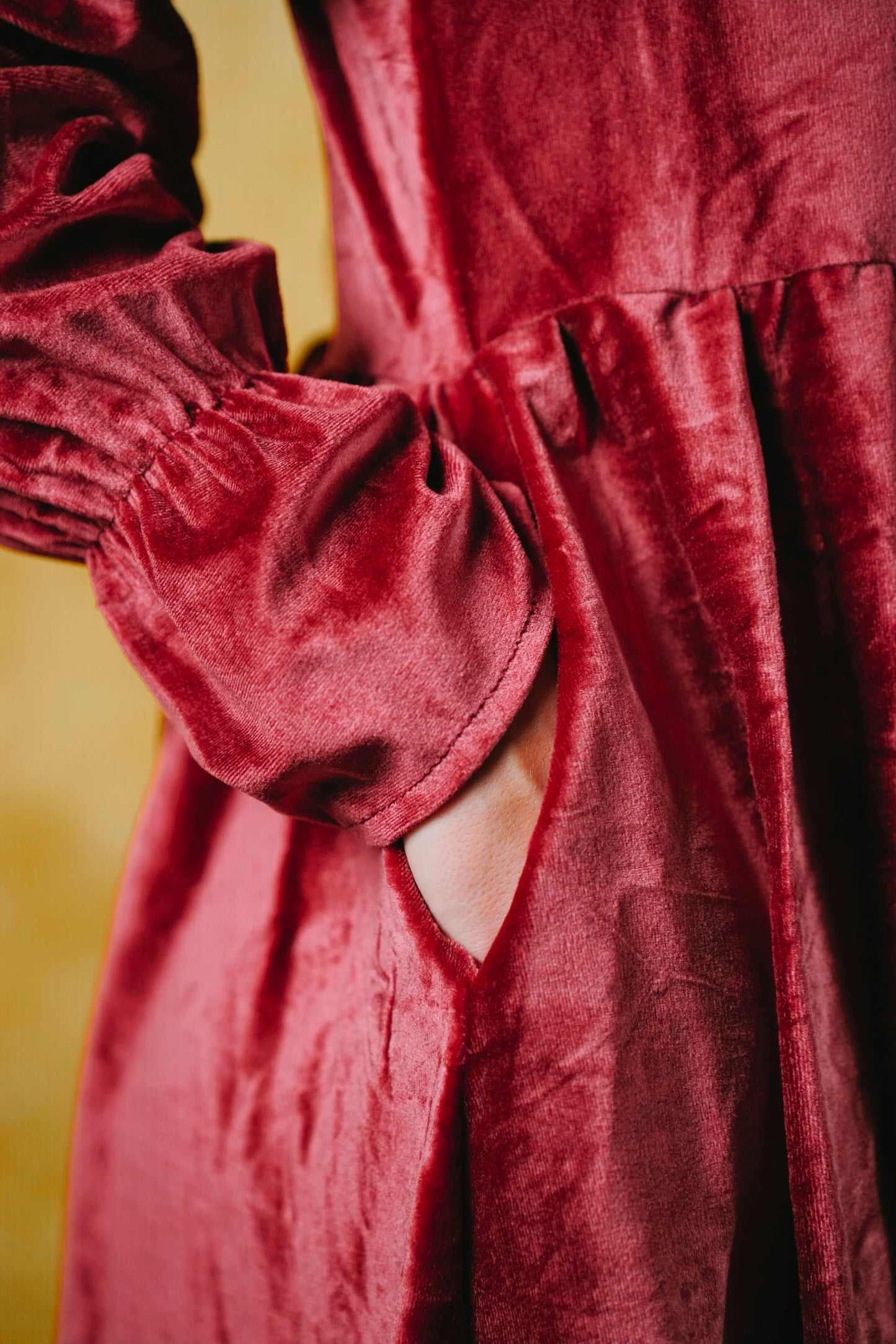 Red Velvet Dress (M-L)