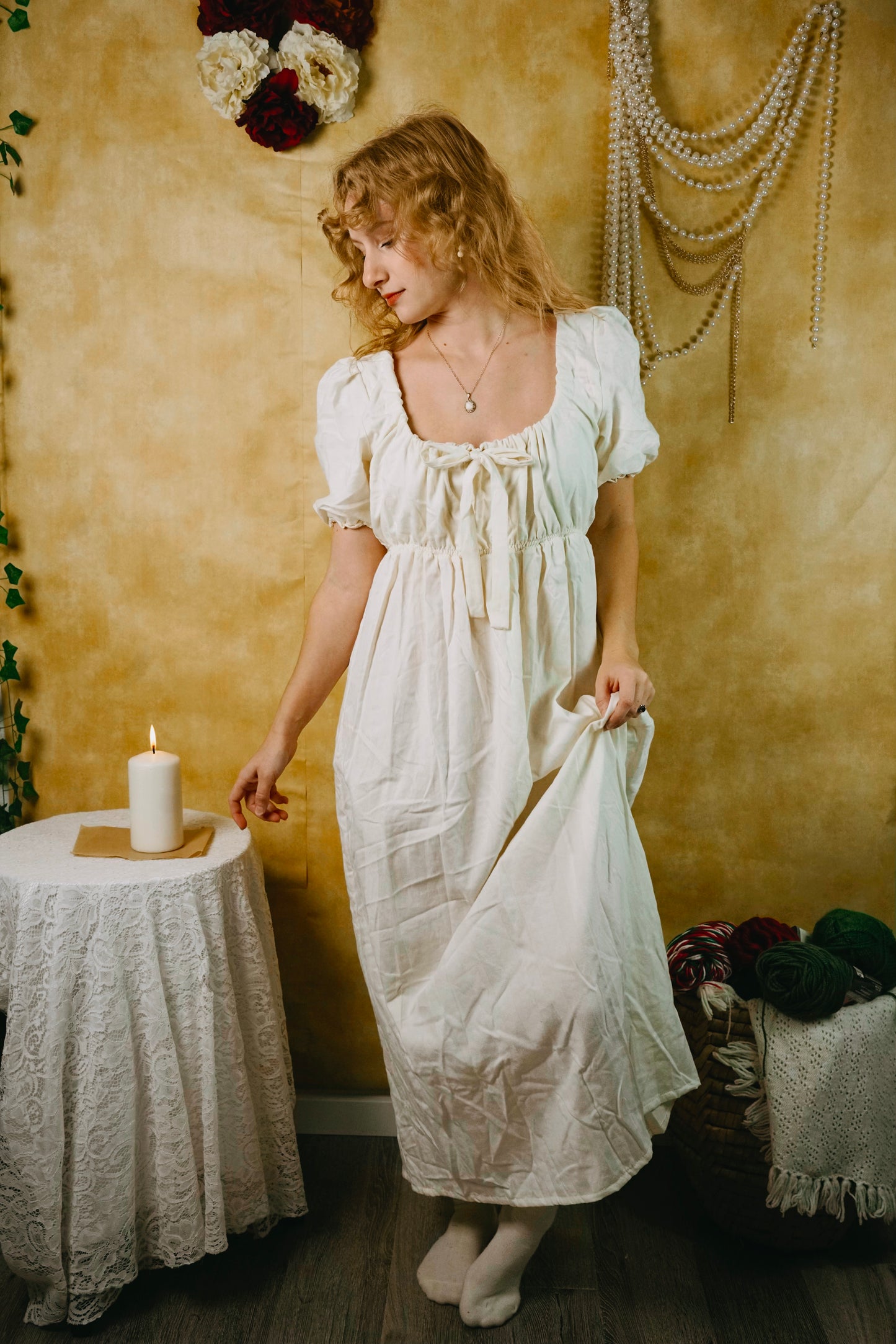 Lovely Cotton Dress (S-L)