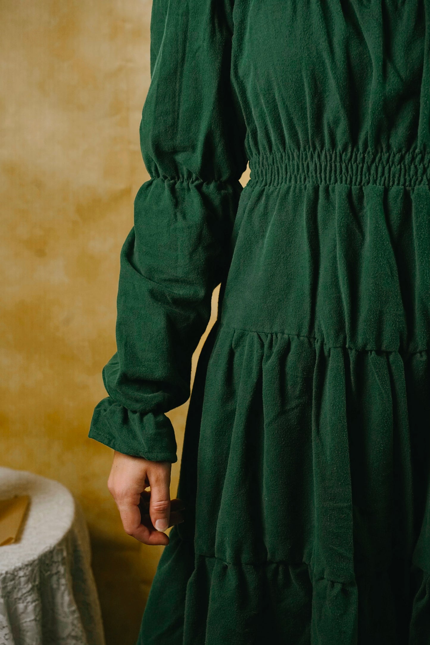 Holiday Green Dress (S-L)