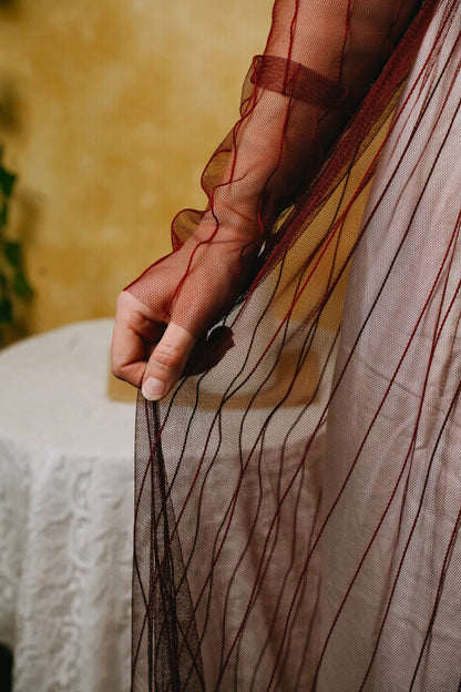 Candy Cane Net Dress (S-L)