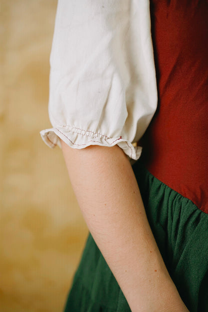 Christmas Button Up Dress (S)