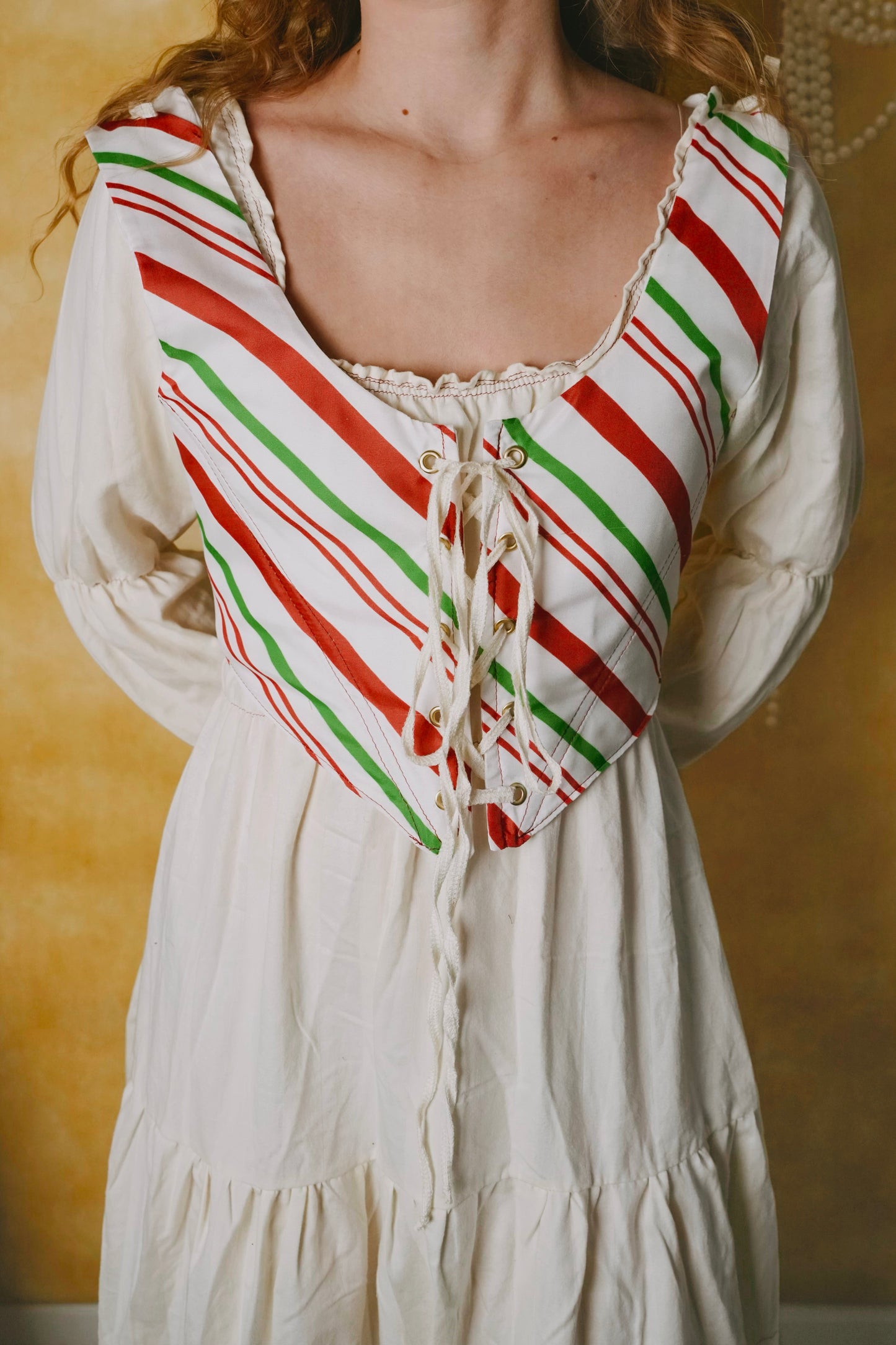 Christmas Stripes Bodice (S-M)