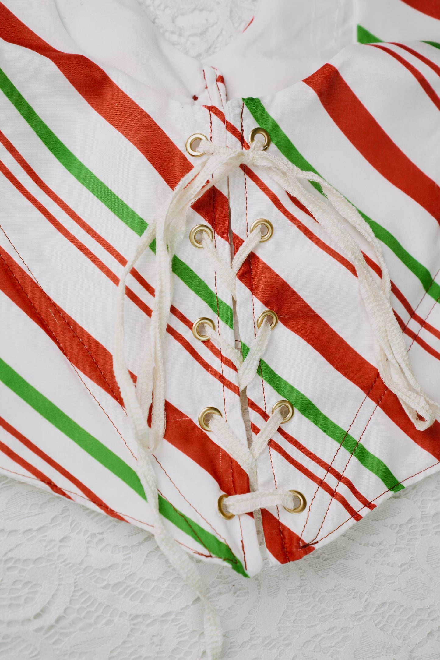 Christmas Stripes Bodice (S-M)
