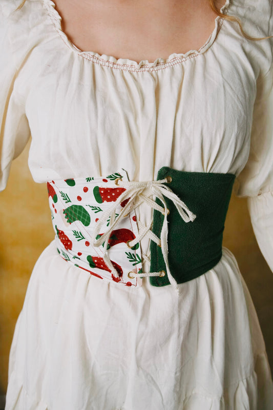 Green Stocking Corset (XS-S)