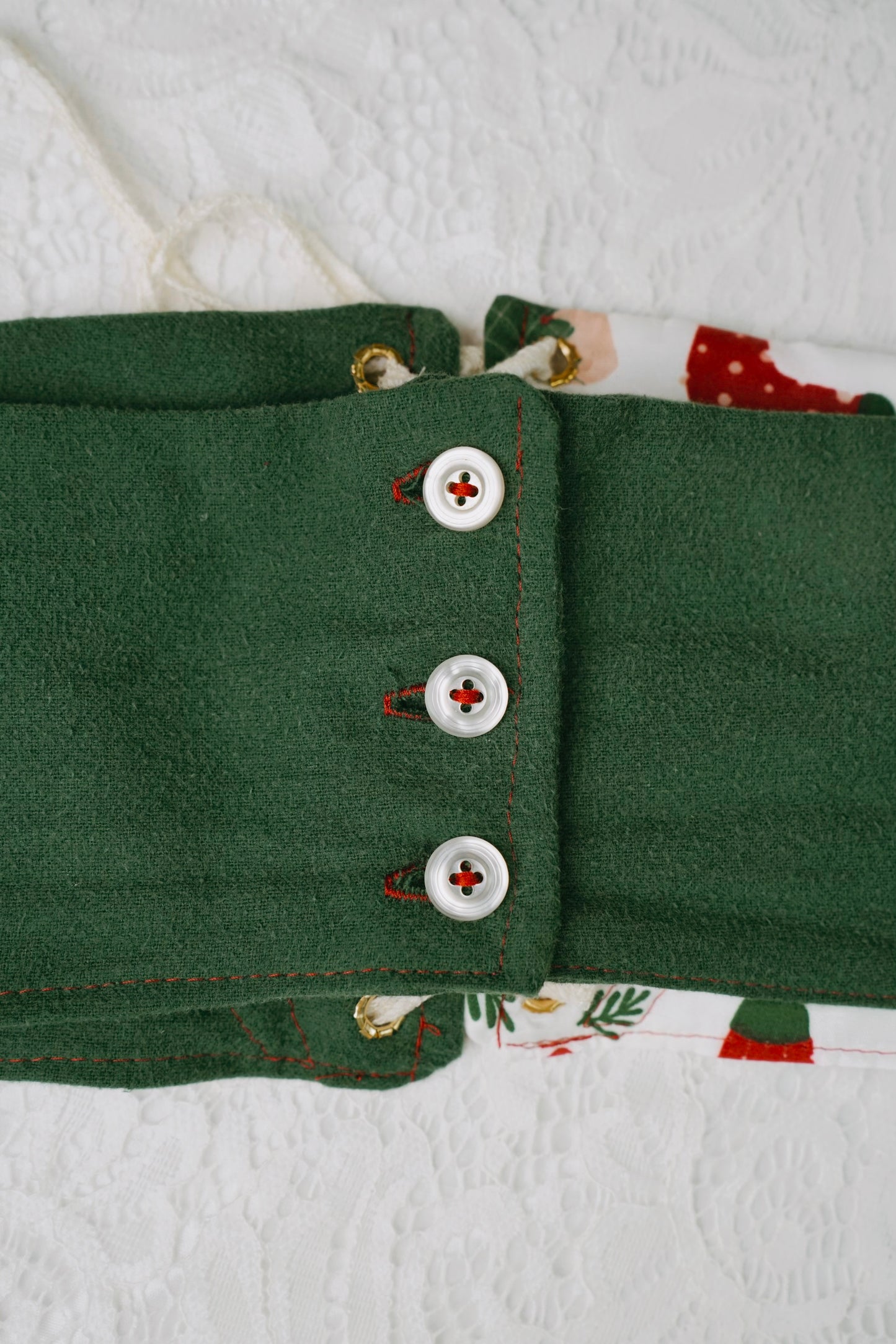 Green Stocking Corset (XS-S)