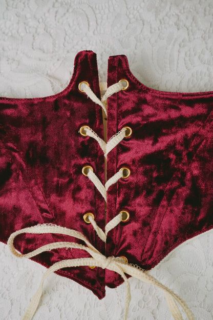 Royal Velvet Corset (S-M)