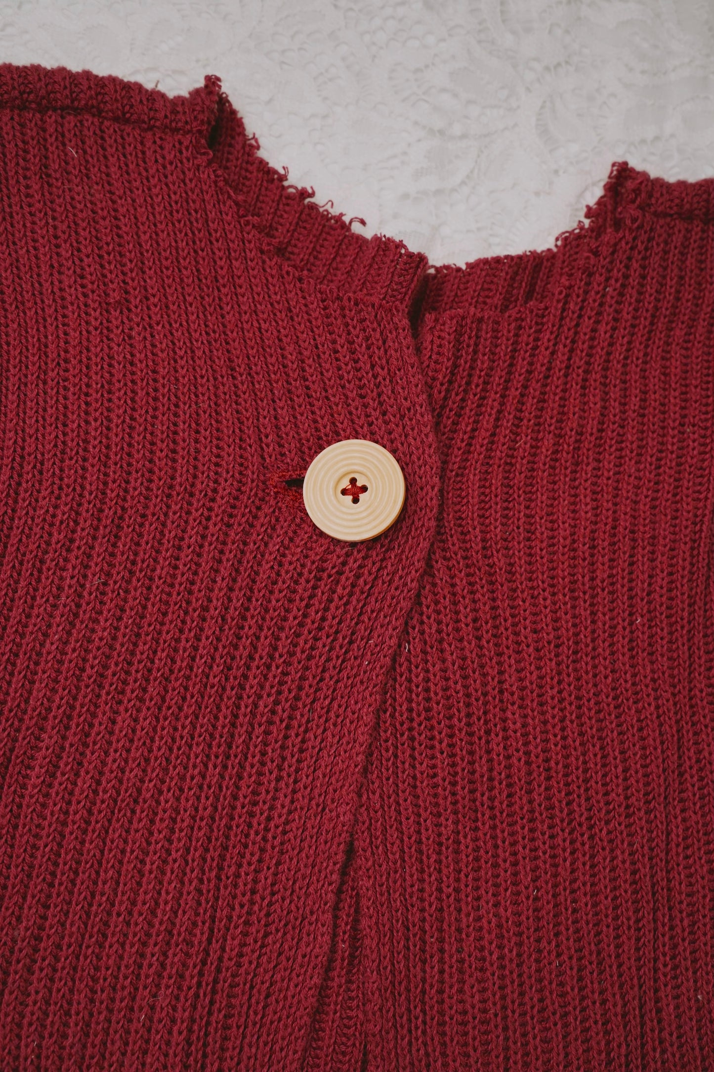 Knit Sweater Three-Piece