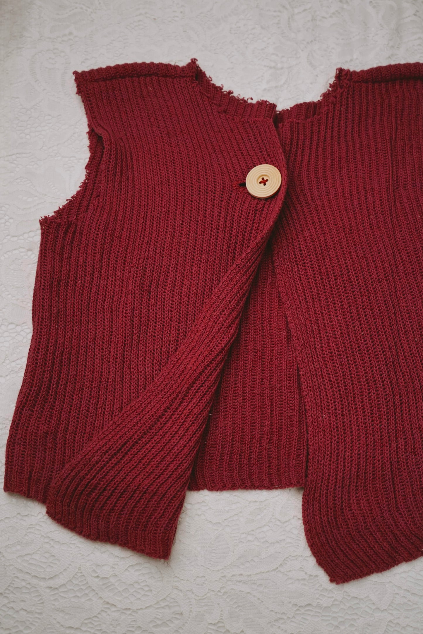Knit Sweater Three-Piece
