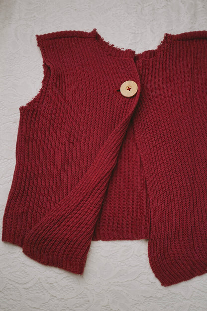 Knit Sweater Three-Piece