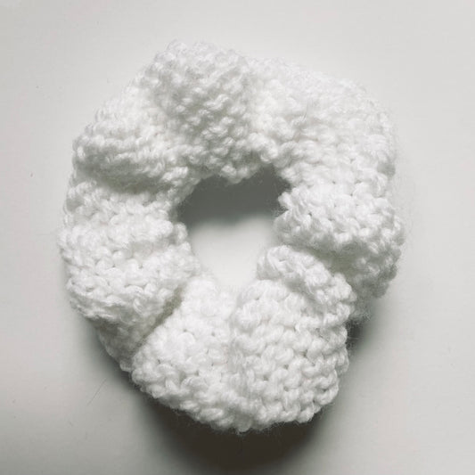 Snow Scrunchie